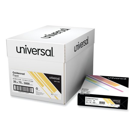 UNIVERSAL Colored Paper, 20lb, 81/2x11, PK500 UNV11205